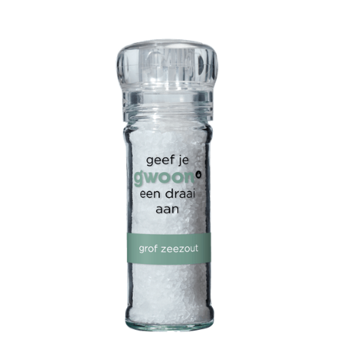 G'woon grof zeezout molen 90 gr.