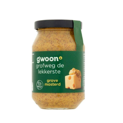 G'woon grove mosterd 250 gr.