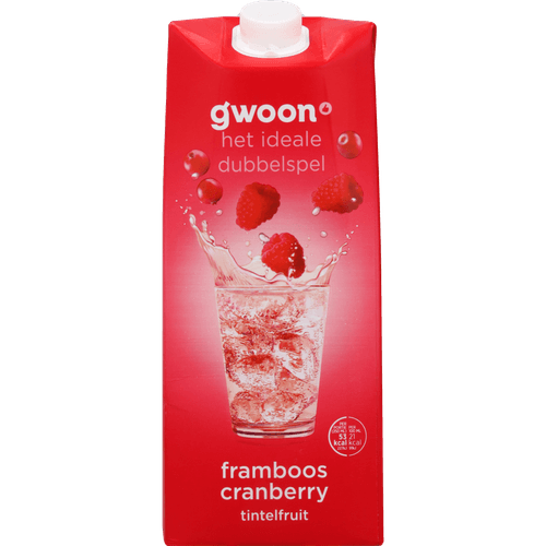 G'WOON TINTELFRUIT FRAMBOOS CRANBERRY 1,5 LTR.