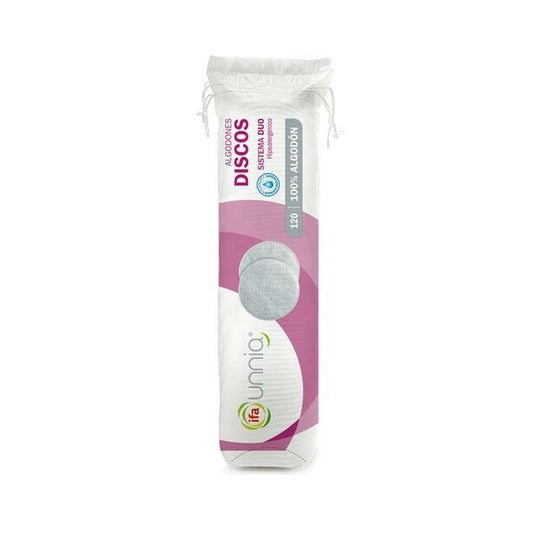 IFA-UNNIA DISCOS DESMAQUILLANTES 120 U.
