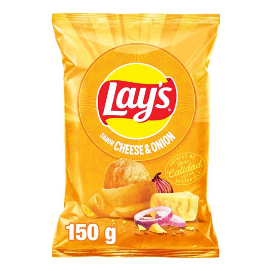 LAYS CHEESE & ONION 150 GR.