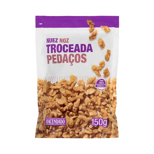 HD NUEZ TROCEADA PELADA 150 GR.