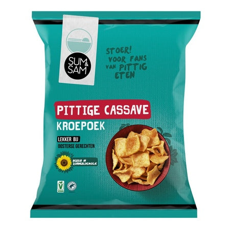 SUM EN SAM KROEPOEK PITTIGE CASSAVE 125 GR.