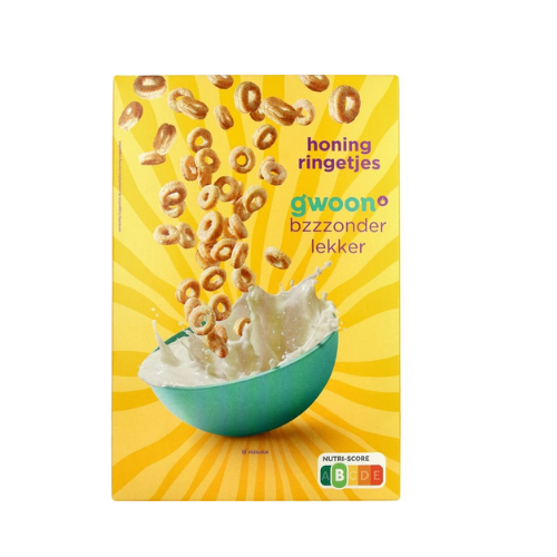G'woon honingringetjes 500 gr.
