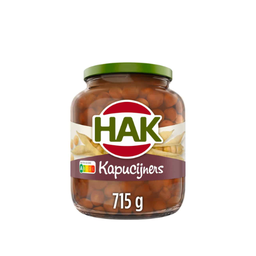 Hak kapucijners 715 gr.