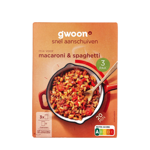 G'woon kruidenmix macaroni 120 gr