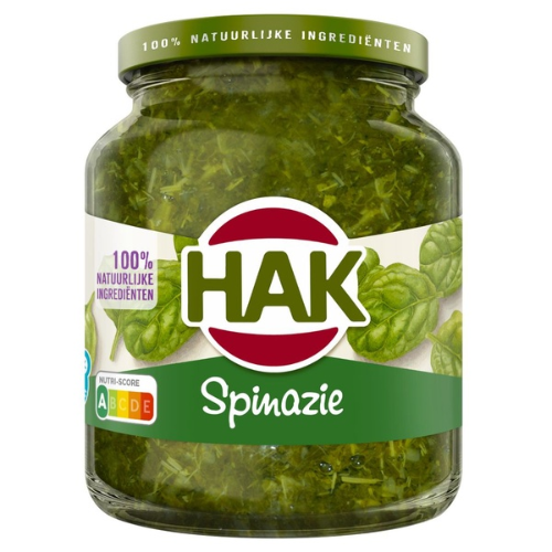 Hak bladspinazie gesneden 330 gr.