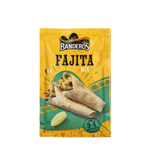 Banderos fajita kruidenmix 28 gr.