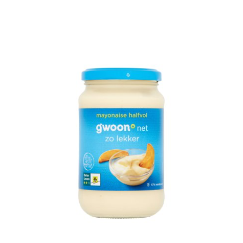 G'woon mayonaise halfvol 350 ml.