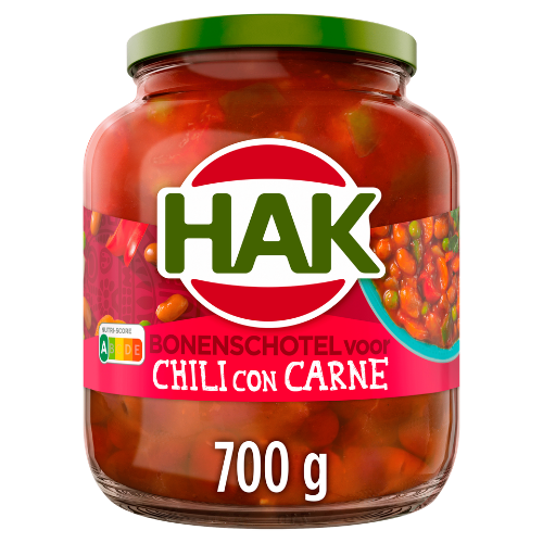 Hak bonenschotel chili con carne 700 gr