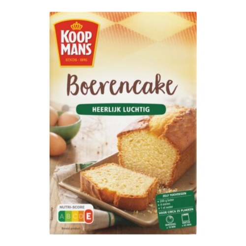Koopmans mix voor boerencake 400 gr.
