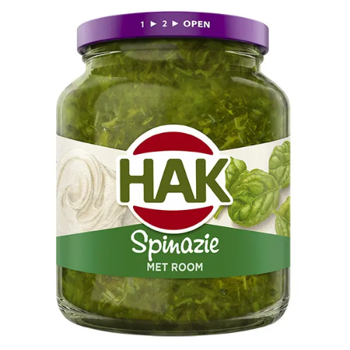 Hak roomspinazie 345 gr.