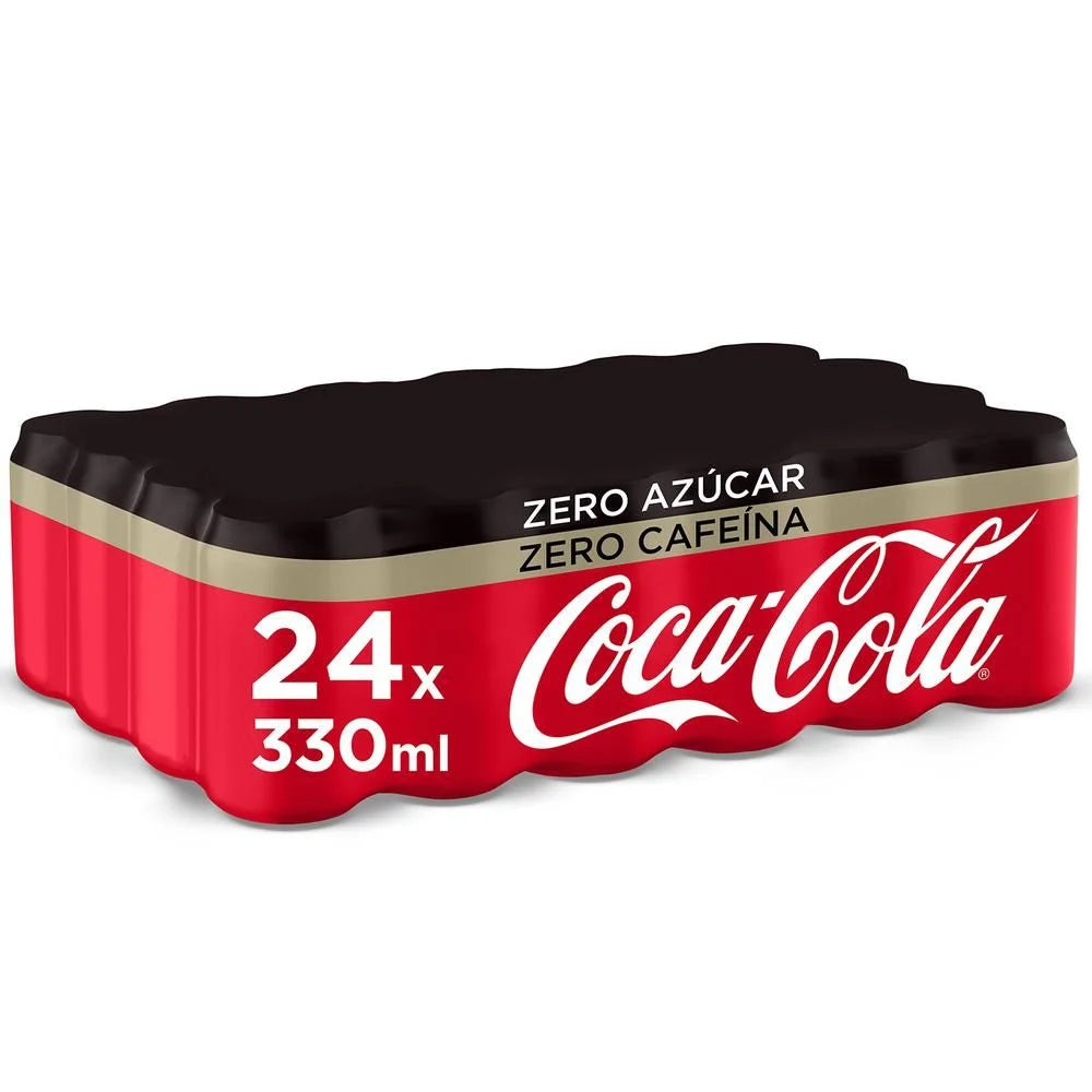 COCA-COLA ZERO ZERO LATA 24x33 CL.