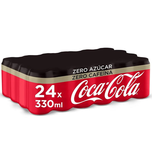 COCA-COLA ZERO IMPORT LATA 24x33 CL.