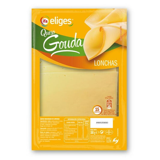 IFA-ELIGES QUESO GOUDA LONCHA 300 GR.
