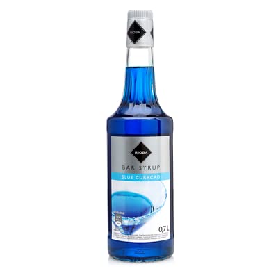 RIOBA SIROPE BLUE CURAÇAO BOT. 70 CL.