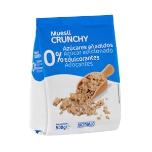 HD MUESLI CRUNCHY 0% AZÚCARES 500 GR.
