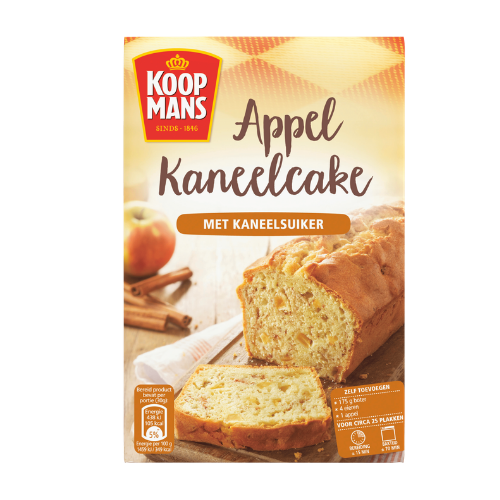 Koopmans o-h appel-kaneelcake 400 gr.