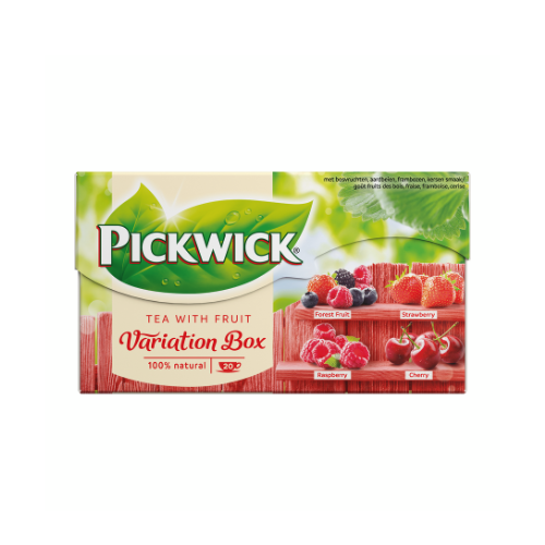 Pickwick thee fruit variatie rood 20 st