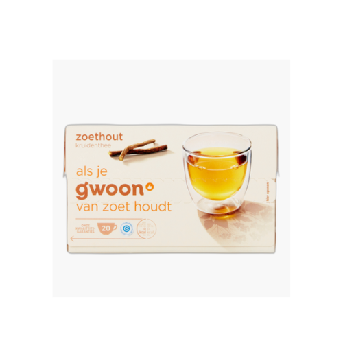 G'woon thee zoethout 40 gr