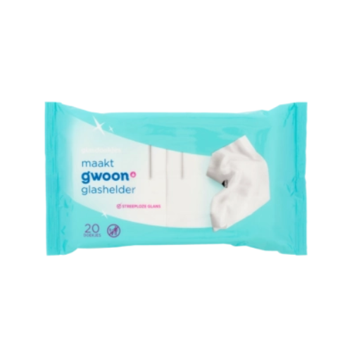 G'woon glasdoekjes 20 st.