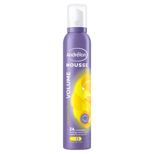 Andrelon haarmousse verrassend volume 200 ml.