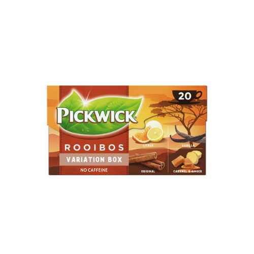 Pickwick rooibos variatiebox 20 st