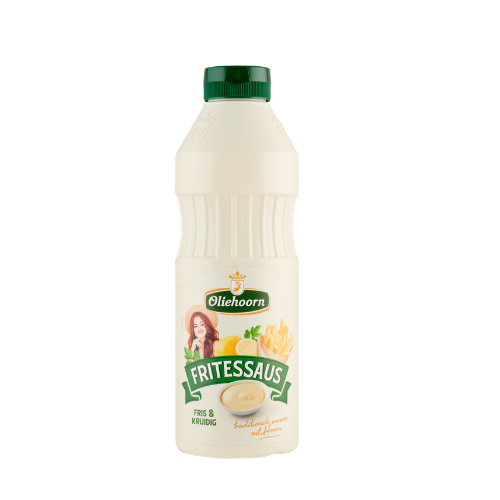 Oliehoorn fritessaus 25% 750 ml