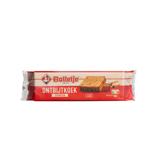 Bolletje ontbijtkoek naturel gesneden 500 gr.