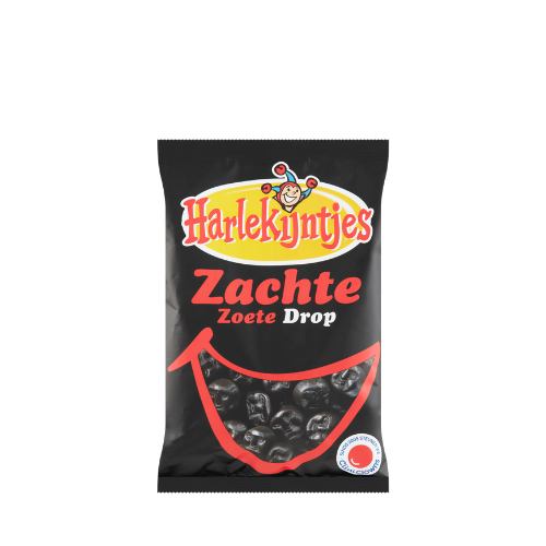 Harlekijntjes zachte zoete drop 300 gr.