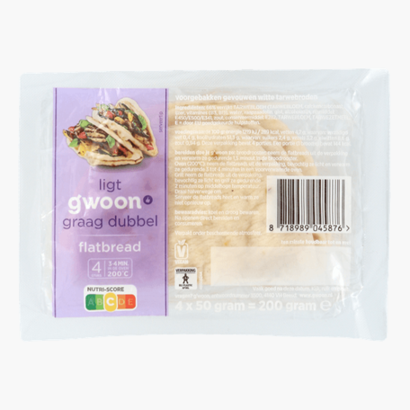 G'WOON FLATBREAD 200 GR.