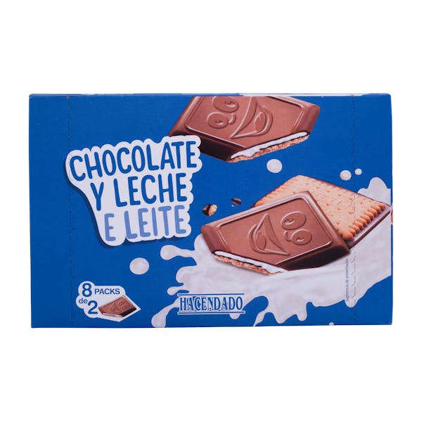 HD CHOCOLATE Y LECHE GALLETAS 268 GR.