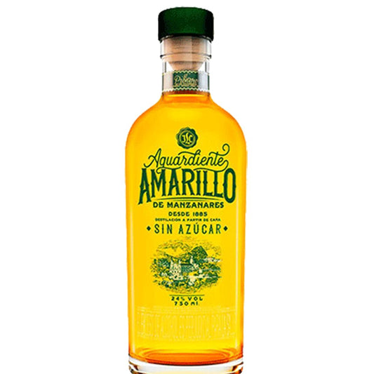 AGUARDIENTE AMARILLO DE MANZANARES 70 CL.