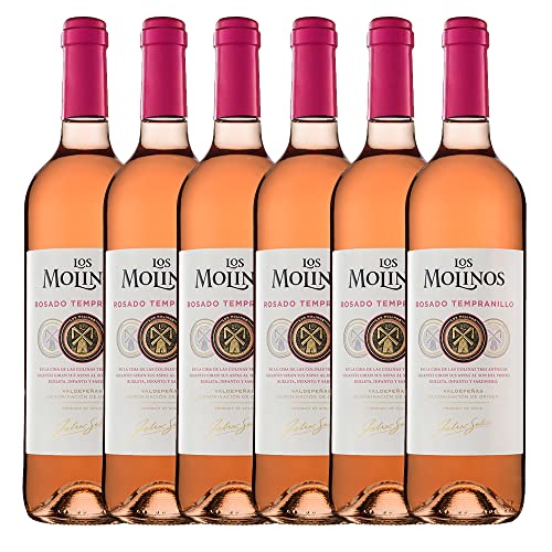 LOS MOLINOS ROSADO 6x75 CL.