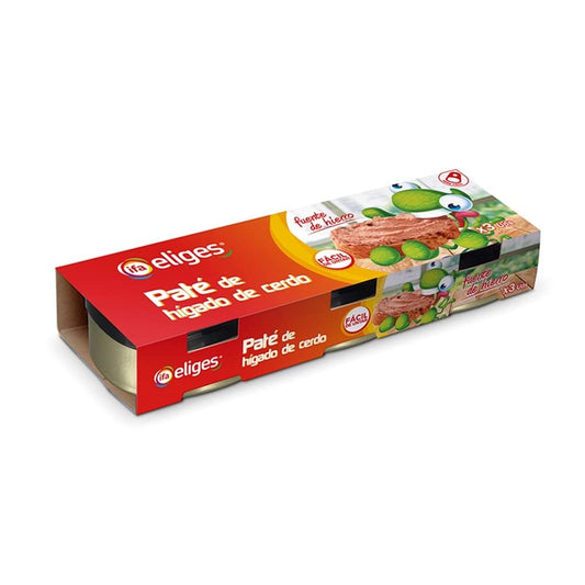 IFA-ELIGES PATÉ CERDO 3x78 GR.