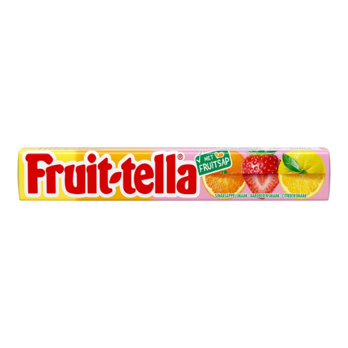 Fruitella sinaasappel/aardbei/citroen 41 gr.