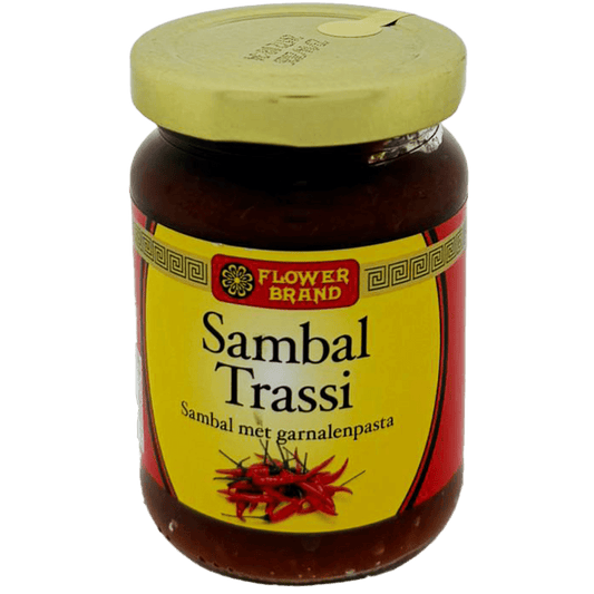 FLOWER BRAND SAMBAL TRASSI 200 GR.