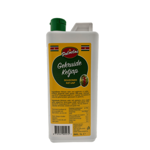 Paloeloe gekruide ketjap 1 ltr