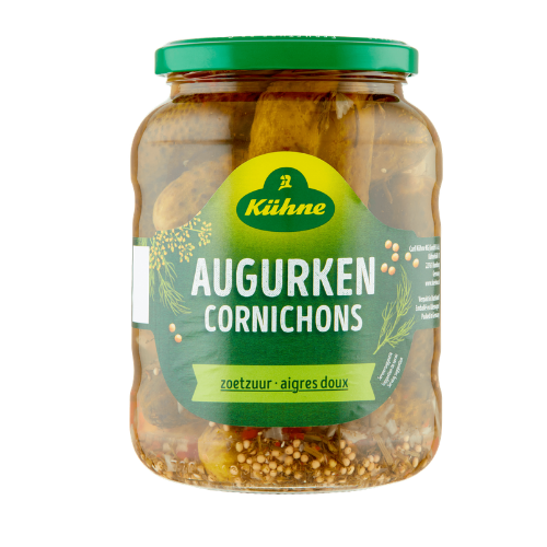 Kuhne augurken 330 gr.