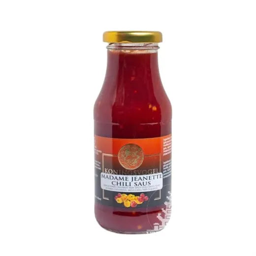 KONINGSVOGEL CHILISAUS M. JEANETTE 300 GR.