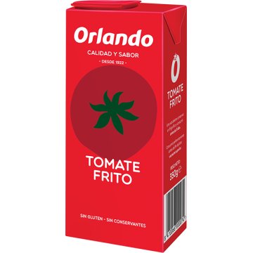 ORLANDO TOMATE FRITO BRIK A/F 350 GR.