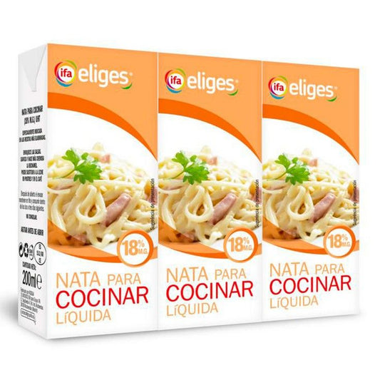 IFA-ELIGES NATA COCINAR BRIK 3x200 ML.
