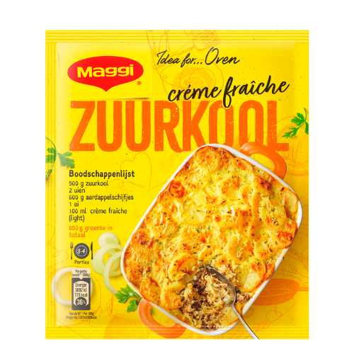 Maggi ovenschotel zuurkool 56 gr