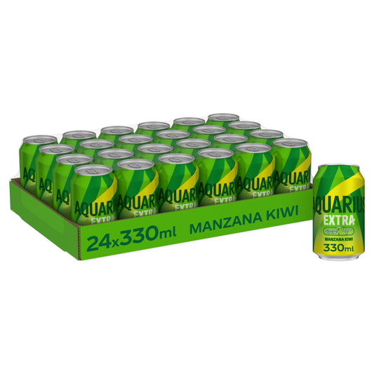 AQUARIUS MANZANA KIWI LATA 24x33 CL.
