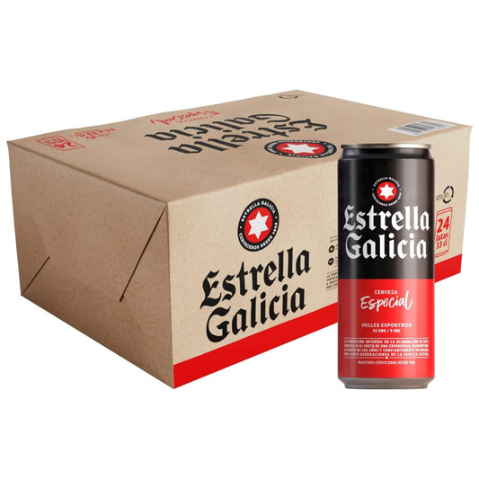 ESTRELLA GALICIA ESPECIAL LATA 24x33 CL.