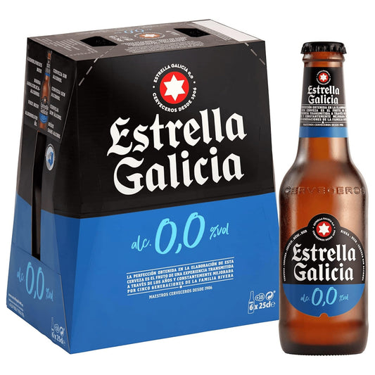 ESTRELLA GALICIA 0,0% 24x25 CL.