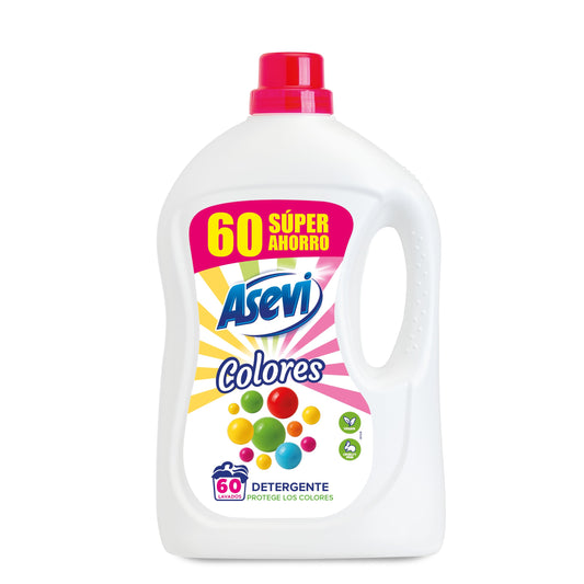ASEVI DETERGENTE ROPA COLORES 2184 ML.