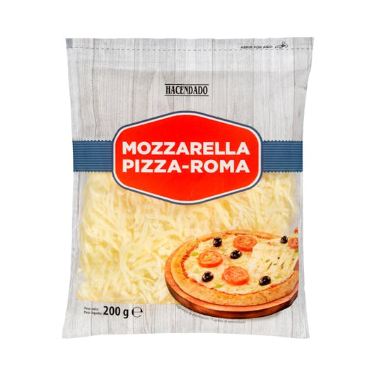 HD QUESO RALLADO MOZZARELLA PIZZA-ROMA 200 GR.