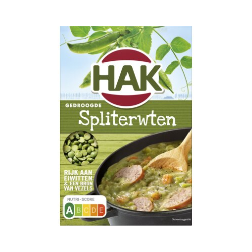 Hak spliterwten pak 500 gr.