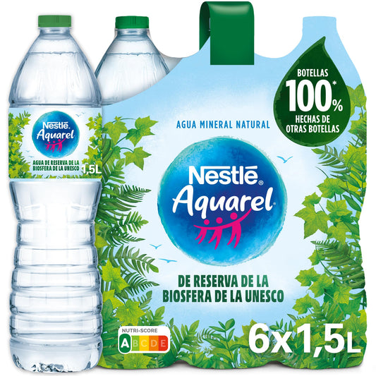 NESTLÉ AQUAREL 6x1,5 LTR.